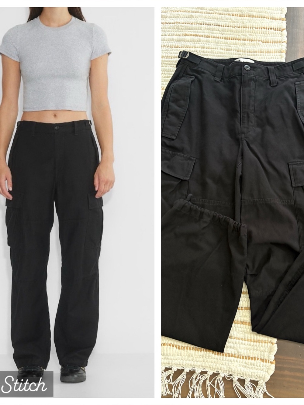 Aritzia TNA cargo supply cargo pants